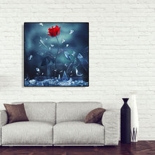 Lade das Bild in den Galerie-Viewer, Blume - volle Diamant-Malerei - 30x30cm
