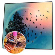 Lade das Bild in den Galerie-Viewer, Kreuzstich Baum Handwerk - voller Diamant-Malerei - 30x30cm
