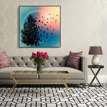 Lade das Bild in den Galerie-Viewer, Kreuzstich Baum Handwerk - voller Diamant-Malerei - 30x30cm
