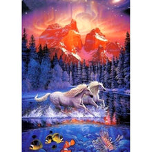 Lade das Bild in den Galerie-Viewer, Pferd - volle Diamant-Malerei - 30x40cm
