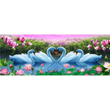 Lade das Bild in den Galerie-Viewer, Gänsesticker - voll diamantbemalen - 50x100cm
