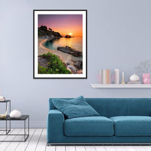 Lade das Bild in den Galerie-Viewer, Easeful Meer - volle Diamant-Malerei - 30x40cm
