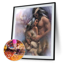 Lade das Bild in den Galerie-Viewer, Kreuzstich Paare - voller Diamant-Malerei - 30x40cm
