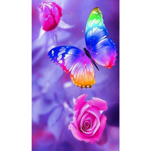 Lade das Bild in den Galerie-Viewer, Schmetterling - volle Diamant-Malerei - 30x48cm
