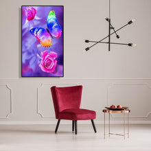 Lade das Bild in den Galerie-Viewer, Schmetterling - volle Diamant-Malerei - 30x48cm
