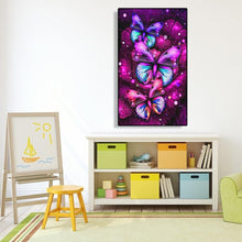 Lade das Bild in den Galerie-Viewer, Schmetterling - volle Diamant-Malerei - 30x48cm
