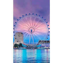 Lade das Bild in den Galerie-Viewer, Riesenrad - Volldiamant-Malerei - 30x48cm
