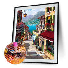 Lade das Bild in den Galerie-Viewer, Haus - volle Diamant-Malerei - 40x30cm
