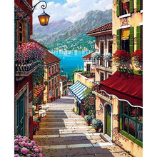 Lade das Bild in den Galerie-Viewer, Haus - volle Diamant-Malerei - 40x30cm
