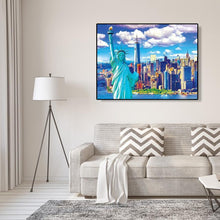 Lade das Bild in den Galerie-Viewer, Berühmte Landschaft - volle Diamant-Malerei - 45x35cm
