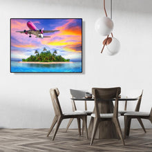 Lade das Bild in den Galerie-Viewer, Berühmte Landschaft - volle Diamant-Malerei - 45x35cm
