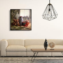 Lade das Bild in den Galerie-Viewer, Blumenfrucht - volle Diamant-Malerei - 30x30cm
