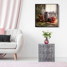 Lade das Bild in den Galerie-Viewer, Blumenfrucht - volle Diamant-Malerei - 30x30cm
