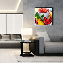 Lade das Bild in den Galerie-Viewer, Tasse und Obst - volle Diamant-Malerei - 30x30cm
