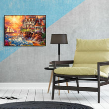 Lade das Bild in den Galerie-Viewer, Haus - volle Diamant-Malerei - 40x30cm

