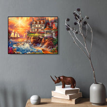 Lade das Bild in den Galerie-Viewer, Haus - volle Diamant-Malerei - 40x30cm

