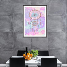 Lade das Bild in den Galerie-Viewer, Traumfänger - volle Runde Diamant-Malerei - 30x40cm
