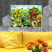 Lade das Bild in den Galerie-Viewer, Schmetterlinge pick enhoney - voller runder Diamant - 40x30cm
