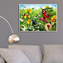 Lade das Bild in den Galerie-Viewer, Schmetterlinge pick enhoney - voller runder Diamant - 40x30cm
