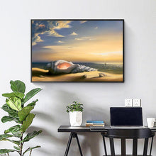 Lade das Bild in den Galerie-Viewer, Conch - voller runder Diamant - 30x40cm
