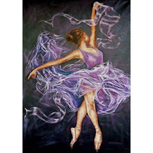 Lade das Bild in den Galerie-Viewer, Mädchen - voller runder Diamant - 30x40cm
