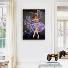 Lade das Bild in den Galerie-Viewer, Mädchen - voller runder Diamant - 30x40cm
