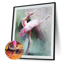 Lade das Bild in den Galerie-Viewer, Mädchen - voller runder Diamant - 30x40cm
