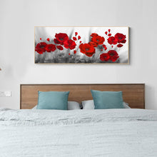 Lade das Bild in den Galerie-Viewer, Blume - voller runder Diamant - 100x50cm

