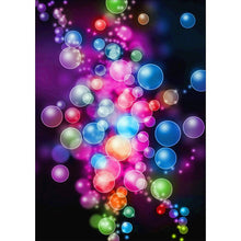 Lade das Bild in den Galerie-Viewer, Blasenkreis - voller runder Diamant - 30x40cm
