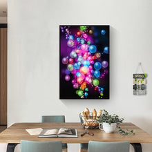 Lade das Bild in den Galerie-Viewer, Blasenkreis - voller runder Diamant - 30x40cm
