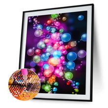 Lade das Bild in den Galerie-Viewer, Blasenkreis - voller runder Diamant - 30x40cm
