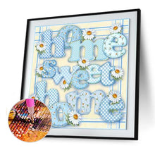 Lade das Bild in den Galerie-Viewer, Startseite - voller runder Diamant - 30x30cm
