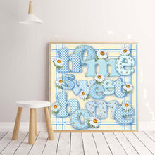 Lade das Bild in den Galerie-Viewer, Startseite - voller runder Diamant - 30x30cm
