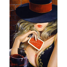 Lade das Bild in den Galerie-Viewer, Schönheit Frauen - voller runder Diamant - 30x40cm
