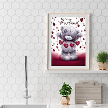 Lade das Bild in den Galerie-Viewer, Bär - voller runder Diamant - 30x40cm
