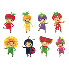 Lade das Bild in den Galerie-Viewer, 8pcs-Fruit Kid-Diy Handwerk Aufkleber
