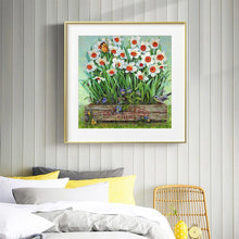 Lade das Bild in den Galerie-Viewer, Chrysantheme - voller runder Diamant - 30x30cm
