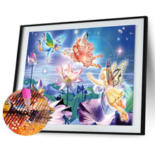 Lade das Bild in den Galerie-Viewer, Fee - voller runder Diamant - 30x40cm
