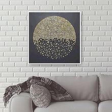Lade das Bild in den Galerie-Viewer, Blume - voller runder Diamant - 40x40cm
