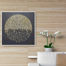 Lade das Bild in den Galerie-Viewer, Blume - voller runder Diamant - 40x40cm
