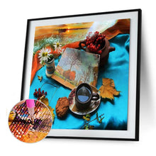 Lade das Bild in den Galerie-Viewer, Kaffee - voller runder Diamant - 30x30cm
