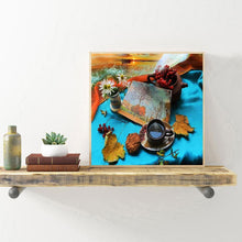 Lade das Bild in den Galerie-Viewer, Kaffee - voller runder Diamant - 30x30cm
