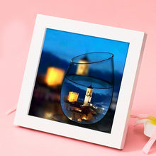 Lade das Bild in den Galerie-Viewer, Landschaft in der Tasse - voller runder Diamant - 25x25cm
