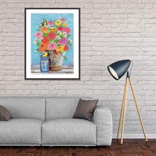Lade das Bild in den Galerie-Viewer, Blütenblüten - voller runder Diamant - 30x40cm
