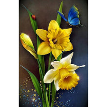 Lade das Bild in den Galerie-Viewer, Blütenblüten - voller runder Diamant - 30x40cm

