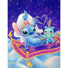 Lade das Bild in den Galerie-Viewer, Cartoon-Puppe - voller Runder Diamant - 40x50cm
