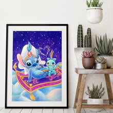 Lade das Bild in den Galerie-Viewer, Cartoon-Puppe - voller Runder Diamant - 40x50cm
