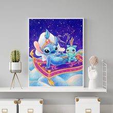 Lade das Bild in den Galerie-Viewer, Cartoon-Puppe - voller Runder Diamant - 40x50cm
