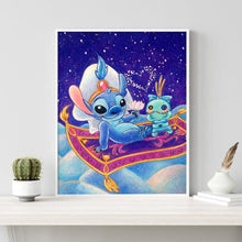Lade das Bild in den Galerie-Viewer, Cartoon-Puppe - voller Runder Diamant - 40x50cm
