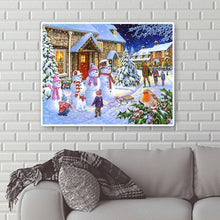 Lade das Bild in den Galerie-Viewer, Weihnachten - voller runder Diamant - 50x40cm

